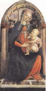 Sandro Botticelli, Madonna and Child or Madonna of the Rose Garden